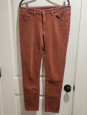 Patagonia Organic Cotton Corduroy Pants Rust Brown Size 31 STY55055